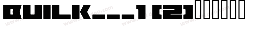 BUILK___1 (2)字体转换